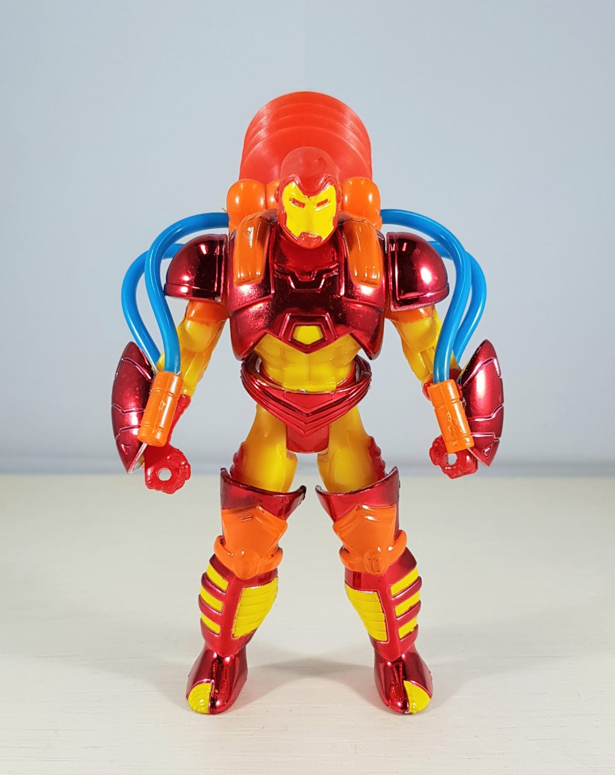 Iron Man Inferno Armor Toy Biz 1996 Collaction Figures